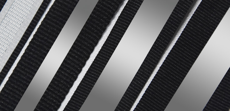 custom black reflective belt wholesale