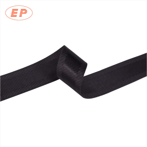 custom black nylon strap webbing roll material