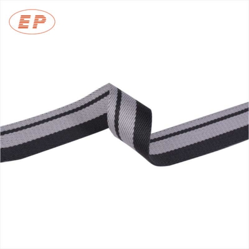 customized stripe fabric webbing strap tape