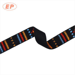 1 inch Fire Retardant Patterned Polyester Webbing