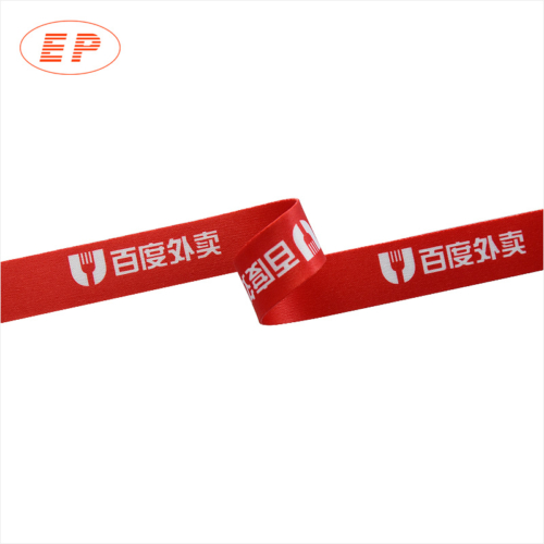 20mm fashion red custom printed webbing straps