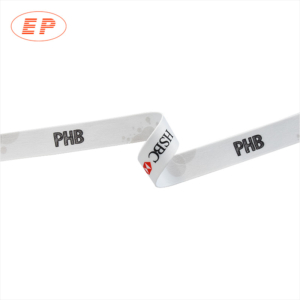 Soft Woven Letters Printed Poly Webbing Straps