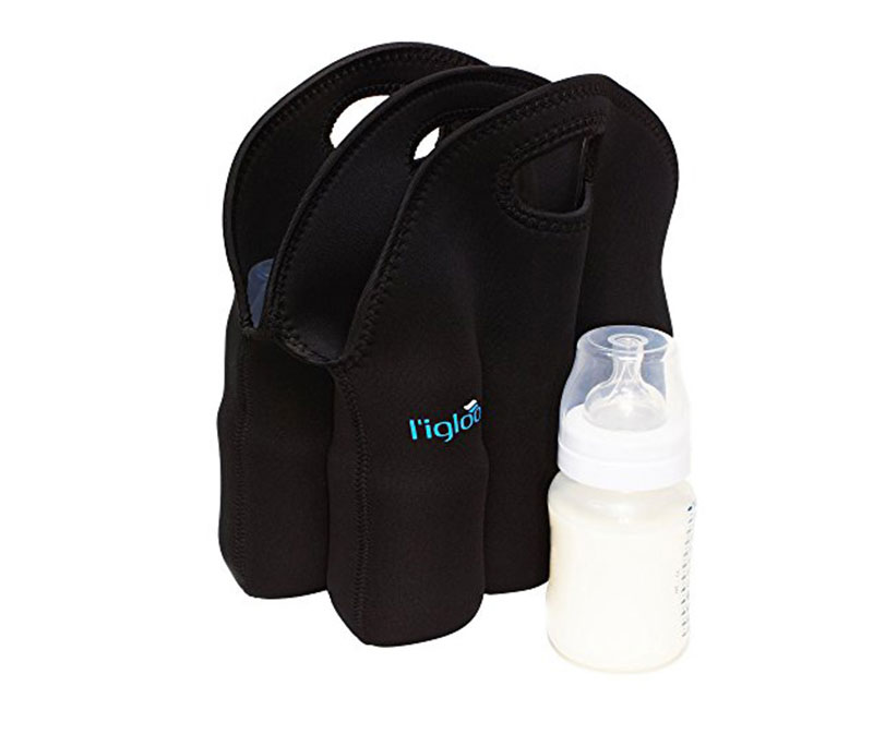 6 Pack Insulated Neoprene Baby Bottle Sleeve 