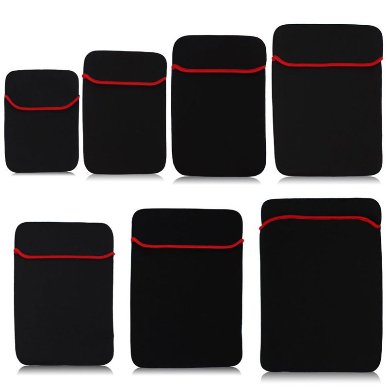 12 Black Best Neoprene Notebook Sleeve Pouch Case