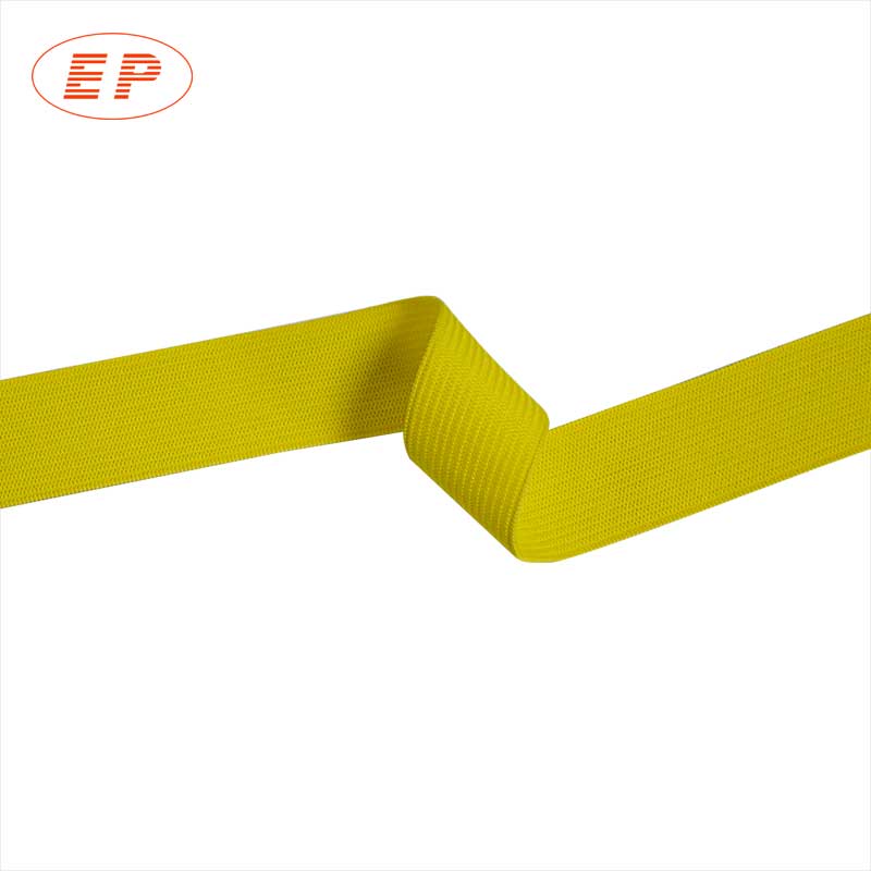 Yellow Decorative Knitted Elastic for Sale