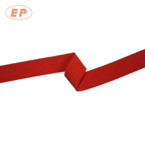 1 Inch Red Elastic Belt Webbing for Sale