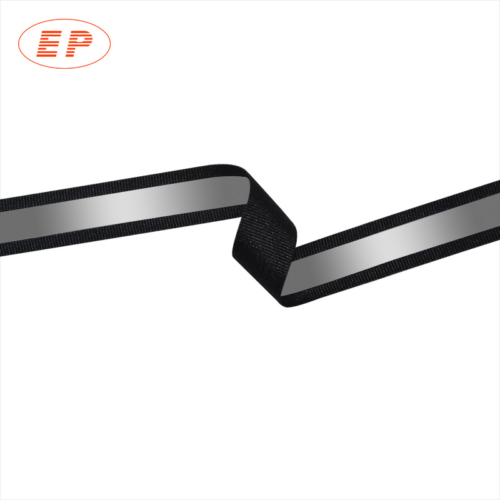 Polyester Black Reflective Webbing Belt